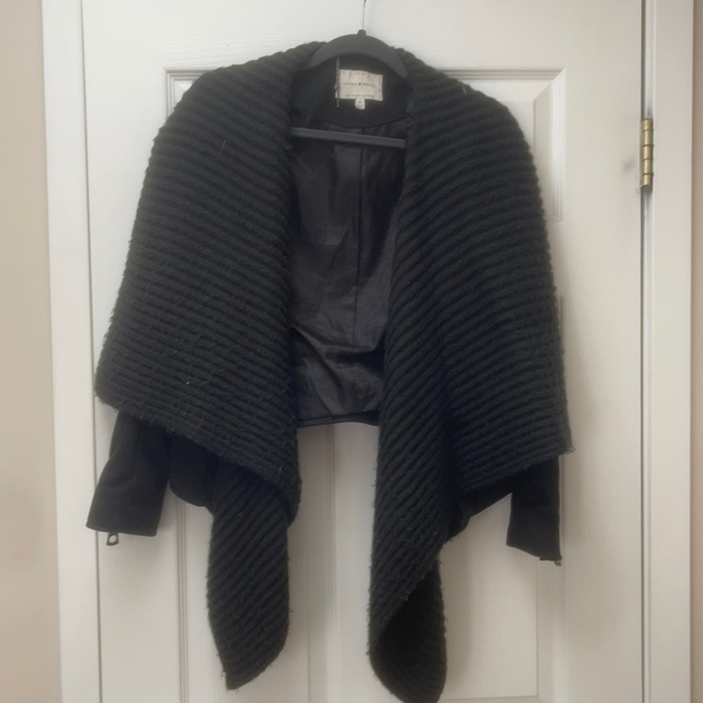 Black Lucky Brand Suede Jacket
